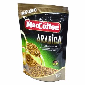 Кофе MacCoffee Arabica сублим 75гр д/п