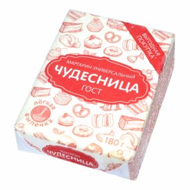 Маргарин Чудесница универсальный 55% 180гр м/у
