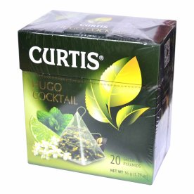 Чай Curtis Hugo Cocktail зеленый 20*1,8гр к/у