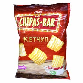 Снеки Chipas Bar со вкусом кетчупа 50гр м/у