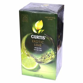 Чай Curtis Exotic Lime зеленый 25*1,5гр к/у