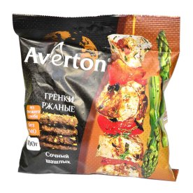 Гренки Averton вкус шашлык 100гр м/у