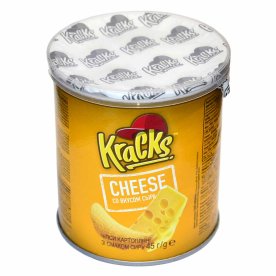 Чипсы Kracks Cheese 45гр туба