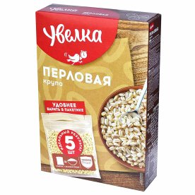 Крупа перловая Увелка 5*80гр к/у