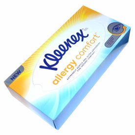 Салфетки бумажные Kleenex Box Allergy Comfort 56шт к/у