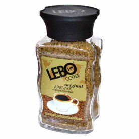 Кофе Lebo Original сублим 100гр ст/б