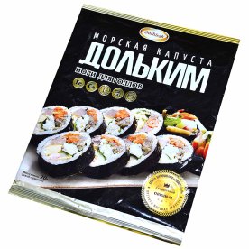 Капуста морская Doshirak ДольКим для суши и роллов торговой марки 20гр м/у