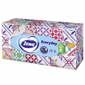 Салфетки косметические Zewa Everyday 2сл 100л к/у