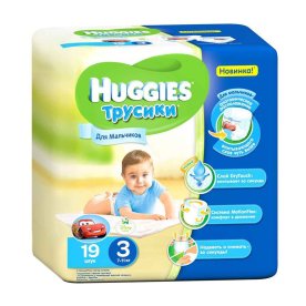 Трусики Huggies Pants 3 Boy Conv 19шт м/у