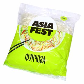 Фунчоза Asia Fest из крахмала боб,гор, кукуруза 100гр м/у