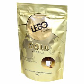 Кофе Lebo Gold сублим 100гр д/п