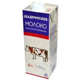 Молоко концентрированное Шадринское 6% 950мл т/п