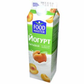 Йогурт питьевой FoodMaster абрикос 2% 900мл т/п