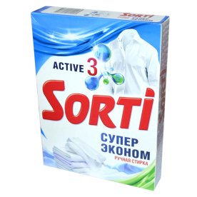 Порошок для стирки Sorti Супер Эконом 350гр к/у