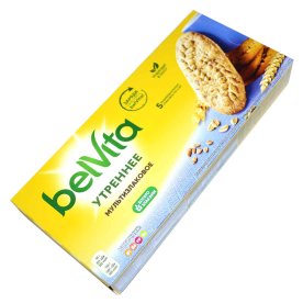 Печенье Belvita со злаковыми хлопьями 225гр к/у