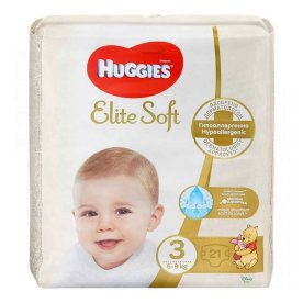 Подгузники Huggies Elite Soft OD 3 Convy 21шт м/у