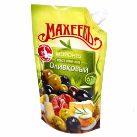 Майонез Махеевъ Оливковый 67% 380гр д/п