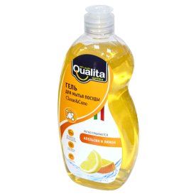 Средство для мытья посуды Qualita Lemon&orange 500мл пэт