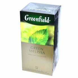 Чай Greenfield Green Mellisa зеленый 25*1,5гр к/у