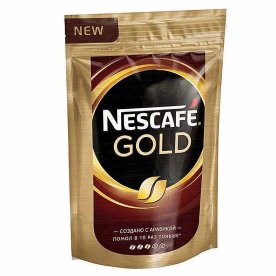 Кофе Nescafe Gold раст 75гр д/п