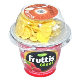 Йогурт Fruttis Вкусный перерыв клубника-земляника 2,5% 175гр пэт