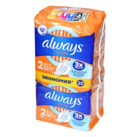 Прокладки Always Ultra Normal Plus Duo 20шт м/у