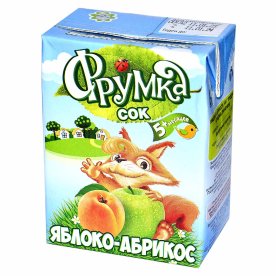 Сок Фрумка яблоко-абрикос с 5 мес 200мл т/п