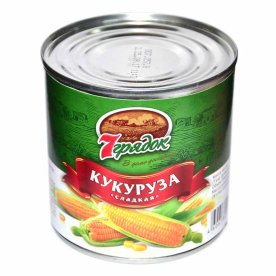 Кукуруза 7 грядок сахарная в зернах 400гр ж/б