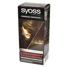 Краска для волос Syoss Color 4-1 Каштановый 110мл к/у