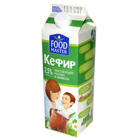 Кефир FoodMaster 2,5% 1л т/п