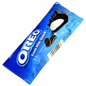 Пирожное Oreo бисквитное с молочной начинкой и кусочками печенья 27гр м/у