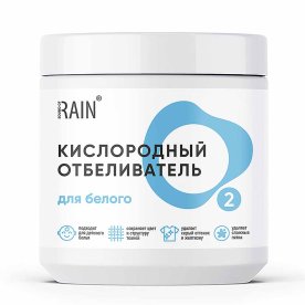 Отбеливатель Rain кислородный для белого белья 650гр пэт