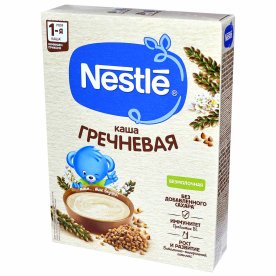 Каша Nestle гречневая безмолочная с 6мес 200гр к/у