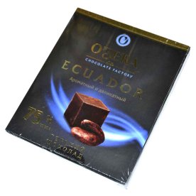 Шоколад OZera Ecuador 75% 90гр м/у