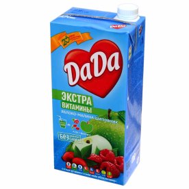 Нектар DaDa Экстра витамины яблоко-малина-шиповник 1,9л т/п