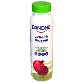 Йогурт питьевой Danone гранат 1,2% 270мл пэт