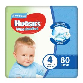 Подгузники Huggies UC 4 Conv Boy (8-14кг) 19шт м/у