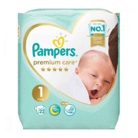 Подгузники Pampers Premium Care Newborn (2-5кг) 22шт м/у