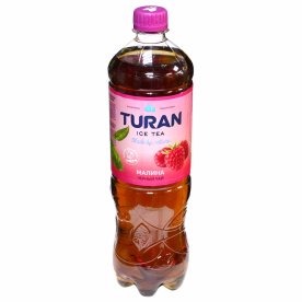 Чай Turan Ice tea малина черный 1л пэт