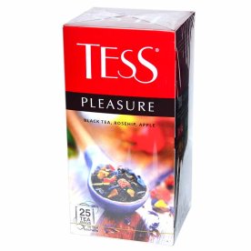 Чай Tess Pleasure черный 25*1,5гр к/у