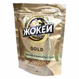 Кофе Жокей Gold сублим раст 75гр д/п