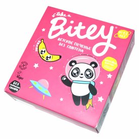 Печенье Take Bitey банан без глютена 125гр к/у